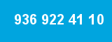 936 922 41 10 936 922 41 10